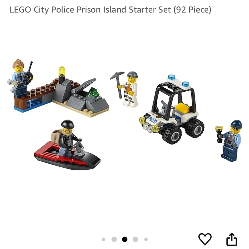 Lego City 60127- Prison Island Starter Set